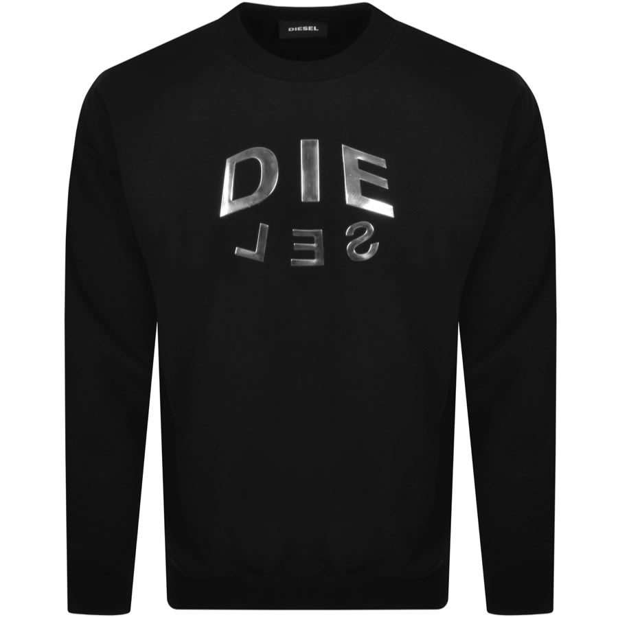 Alternative Image for ProductDiesel S Mart Sweatshirt Black1